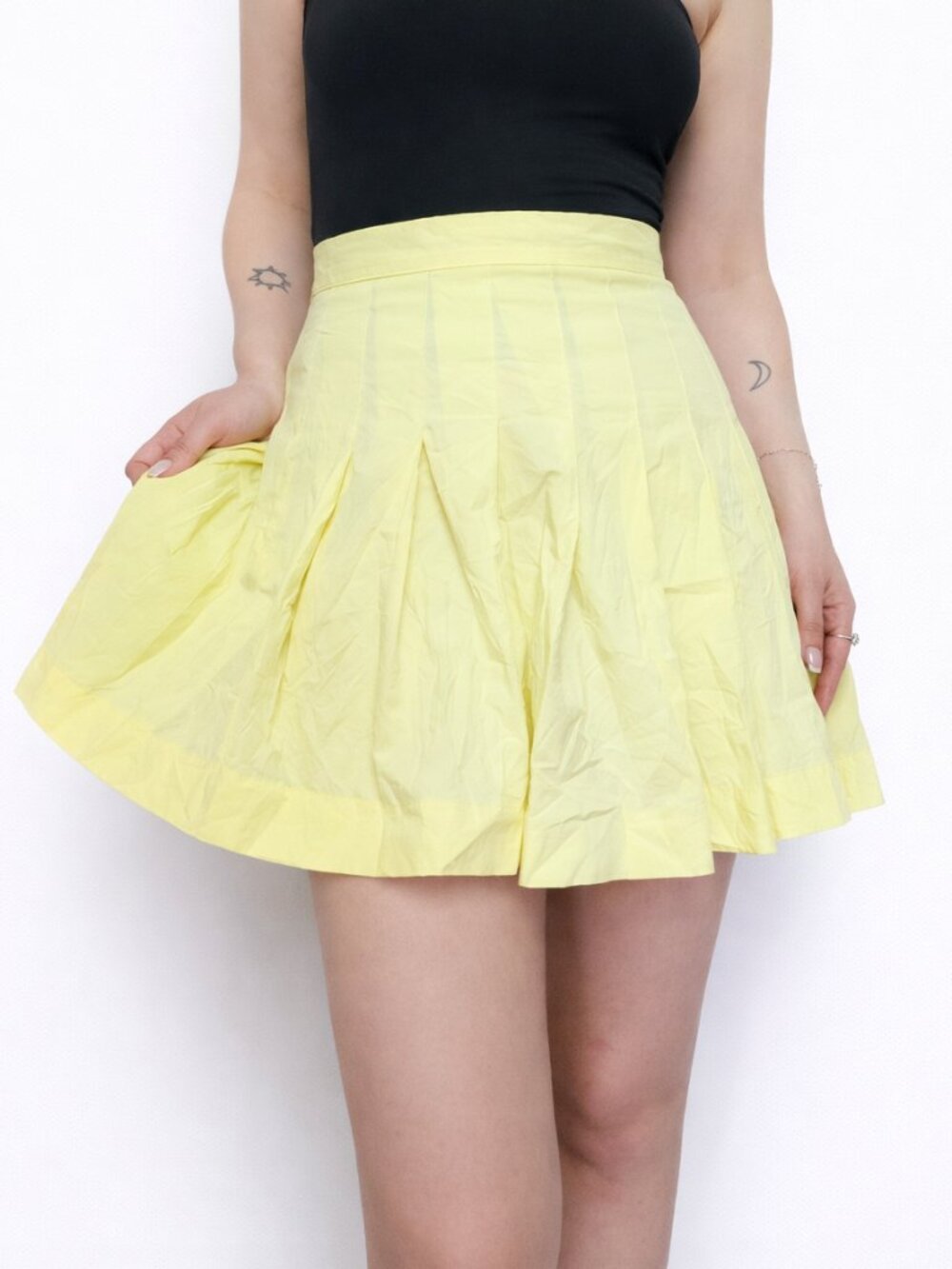 NWT ZARA Women’s Pleated Mini Skirt